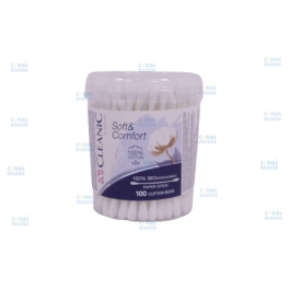 CLEANIC SOFT&COMFORT BETISOARE URECHI CUTIE 100BUC