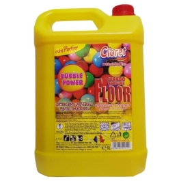 Detergent universal pentru pardoseli, Bubble Gum, 5 L, Cloret