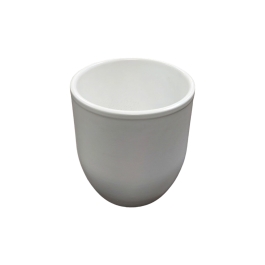 COK GHIVECI CERAMICA  ALB 14X14CM 37-0046