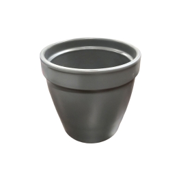 COK GHIVECI CERAMICA GRI 16X15CM 37-0025