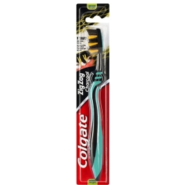Colgate Periuta de dinti ZigZag Charcoal Medium