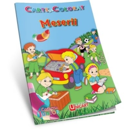 Meserii. Carte de colorat B5
