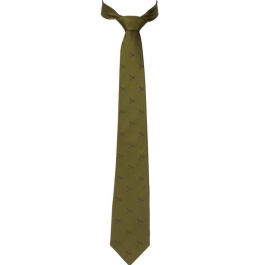 Cravata de matase Retrieve Pheasant, Olive - Harkila