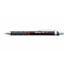 Creion mecanic Rotring Tikky III Original, corp plastic si vanf metalic 0. 7mm, bordeaux, RO502107