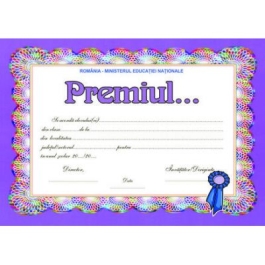 Diploma scolara de acordare a PREMIULUI... (DLFD007B)
