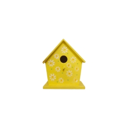 DECORATIUNE CASUTA DIN LEMN PASARI MICA 58368