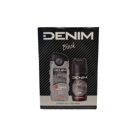 DENIM BLACK GEL DUS250+DEO SPRAY150 SET CADOU
