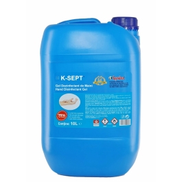 K-Sept Virucid Gel dezinfectant maini alcool 75%, 10 L