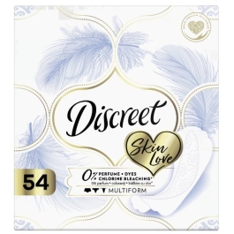 Discreet Absorbante zilnice Normal fara parfum, 54 buc