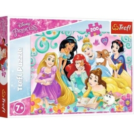 Puzzle printesele Disney intr-o seara de poveste 200 piese