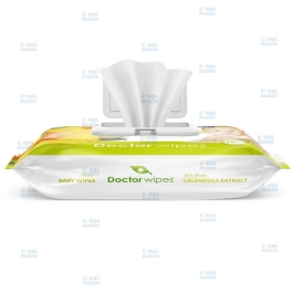 DOCTOR WIPE'S BABY SERVETELE UMEDE GALBENELE 72BUC
