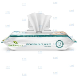 DOCTOR WIPE'S SERVETELE UMEDE INCONTINENTA 72BUC