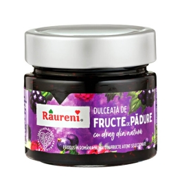 Pachet Dulceata fructe de padure, 2 buc x 270 g, Raureni