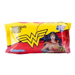 Cottonino Wonder Woman Servetele umede pentru copii, 72 buc