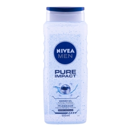 Nivea Men Gel de dus Pure Impact, 500 ml