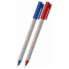 Liner Edding 89, 0. 3 mm, 3 buc/set (rosu, negru, albastru)
