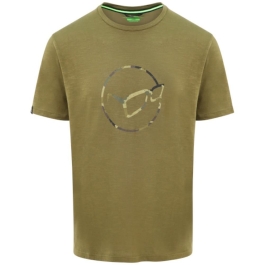 TRICOU LE DISTRESSED LOGO TEE OLIVE MAR.2XL