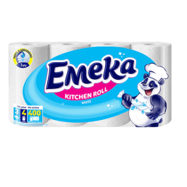 Emeka Prosoape de bucatarie, 3 straturi, 4 role