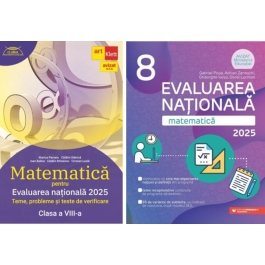 Pachet Evaluarea Nationala  2025 Matematica pentru clasa a 8-a - Marius Perianu Gabriel Popa