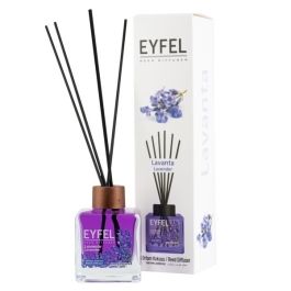 Odorizant camera cu betisoare aroma de LAVANDA 120 ml, Eyfel 