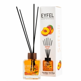 Odorizant camera cu betisoare aroma de PIERSICA 120 ml, Eyfel 