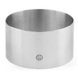 Forma inel pentru conturare prajituri si mancaruri 140x(H)50 mm, inox, Hendi