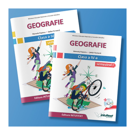 Geografie. Manual pentru clasa a 4-a, semestrul 1 si semestrul 2. Contine editia digitala - Stefan Pacearca