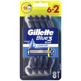 GILLETTE BLUE3 COMFORT APARAT DE RAS 6+2BUC