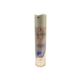 GLISS KUR FIXATIV VOLUM 3 250ML