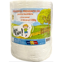 Prosop de hartie 590 foi 2 straturi 1200g, HAI HUI!