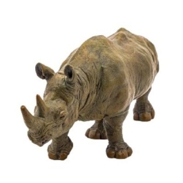 Figurina Rinocer Negru, Papo
