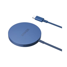 Incarcator wireless Anker PowerWave Select+ Magnetic Pad 7.5W Albastru Navy