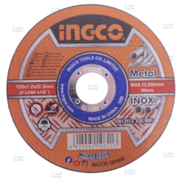 INGCO DISC ABRAZIV 125X1,2MM MCD121251