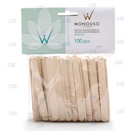 ITALWAX SPATULE PENTRU EPILARE MEDIUM 100BUC/SET