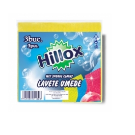 Lavete umede, 3 buc, Hillox	