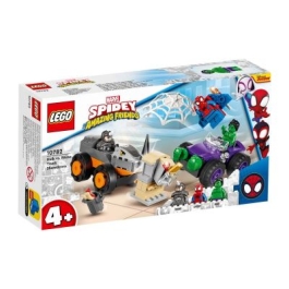 LEGO Spidey. Hulk vs. Rhino Confruntarea cu camioane 10782, 110 piese