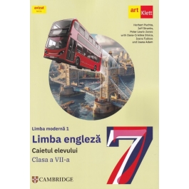 Limba Engleza caietul elevului pentru clasa a 7-a. Limba moderna 1 Think Level - Herbert Puchta Jeff Stranks