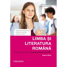 Limba romana. Ghid complet pentru Evaluarea Nationala 2025 clasa 8 - Marinela Pantazi