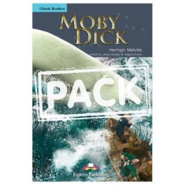 Literatura adaptata pentru copii Moby Dick cu Multi-Rom PAL (audio CD/DVD) - Jenny Dooley