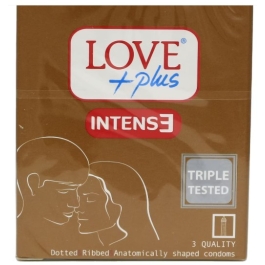 LOVE PLUS PREZERVATIVE INTENSE 3BUC