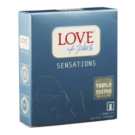 LOVE PLUS PREZERVATIVE SENSATIONS 3BUC