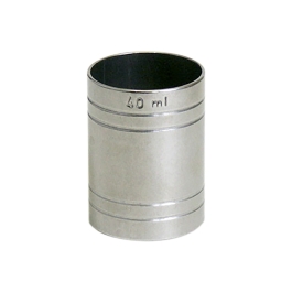 Masura alcool, capacitate 40ml, inox