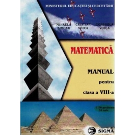 Manual de matematica pentru clasa a 8-a - Mihaela Singer