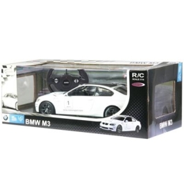Masina cu telecomanda BMW M3 alb scara 1: 14, Rastar
