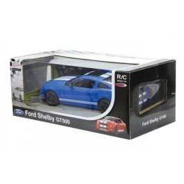 Masina cu telecomanda Ford Shelby GT500 albastru scara 1: 14, Rastar