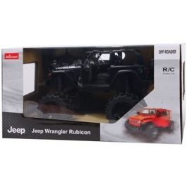 Masina cu telecomanda Jeep Wrangler JL negru scara 1: 14, Rastar