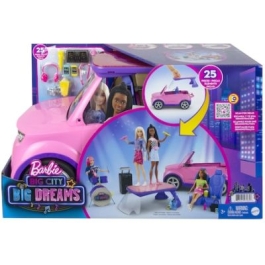 Masinuta Big City Big Dreams, 25 piese, Barbie