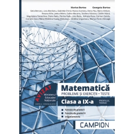 Matematica, probleme si exercitii, teste pentru clasa a IX-a. Profilul tehnic - Marius Burtea
