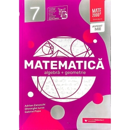 Matematica. Algebra, geometrie. Clasa a 7-a. 2024 Standard - Gheorghe Iurea, Gabriel Popa, Adrian Zanoschi
