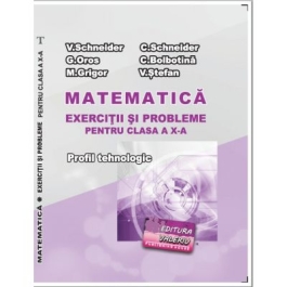 Matematica Exercitii si probleme pentru clasa a 10-a. Profilul Tehnologic - Virgiliu Schneider